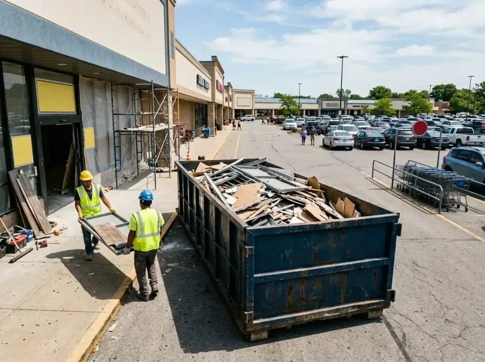 retail-store-renovation-debris-003 — frequently asked questions, Roll-off Dumpster Rentals in Bull Mountain, OR
